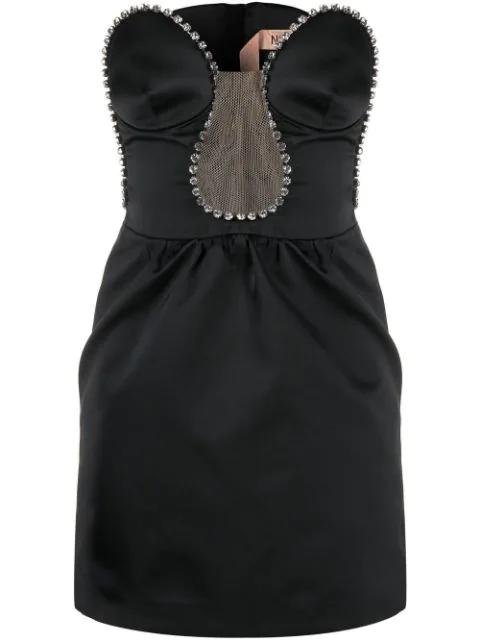 cut out embellished mini dress by NO.21