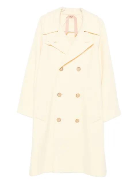 double-breasted coat by NO.21