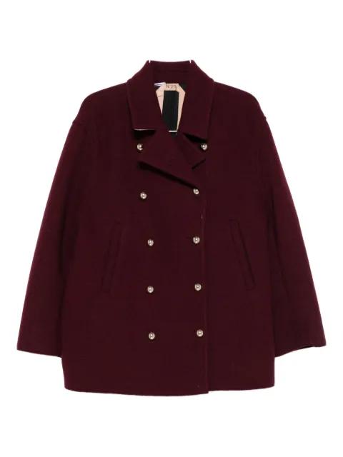 double-breasted coat by NO.21