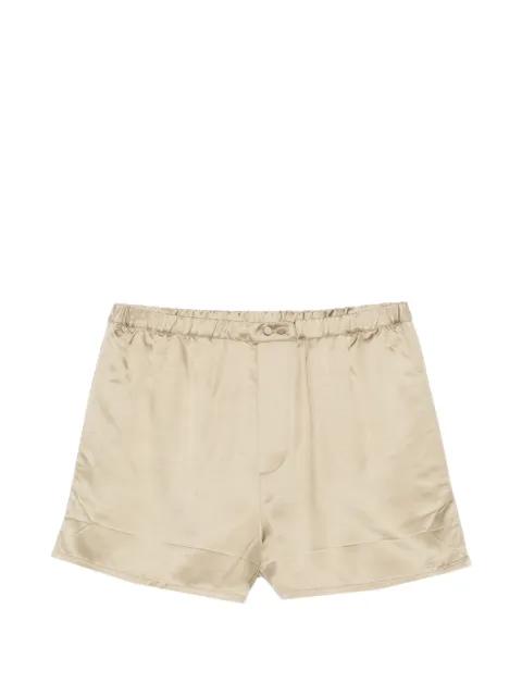 elasticated tailored shorts by NO.21
