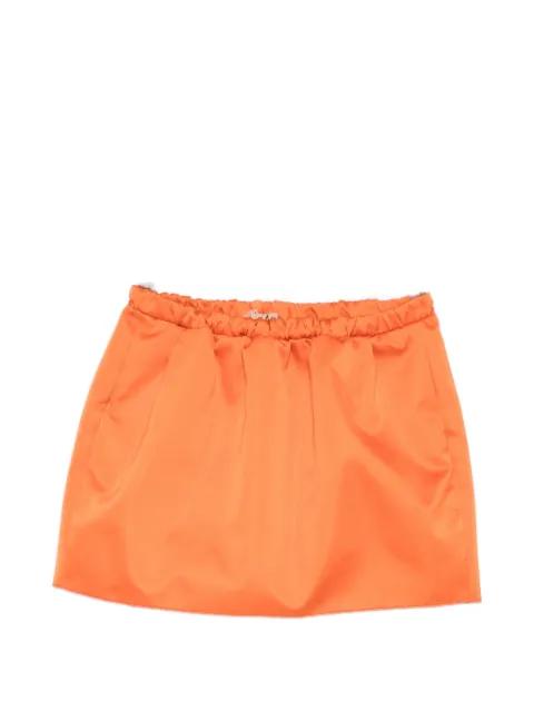 elasticated woven mini skirt by NO.21