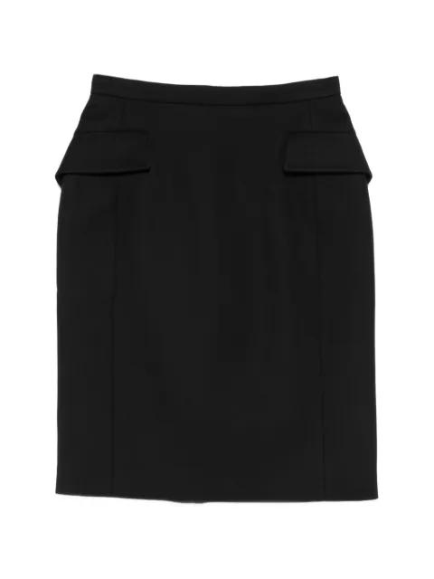 flap-pockets midi skirt by NO.21