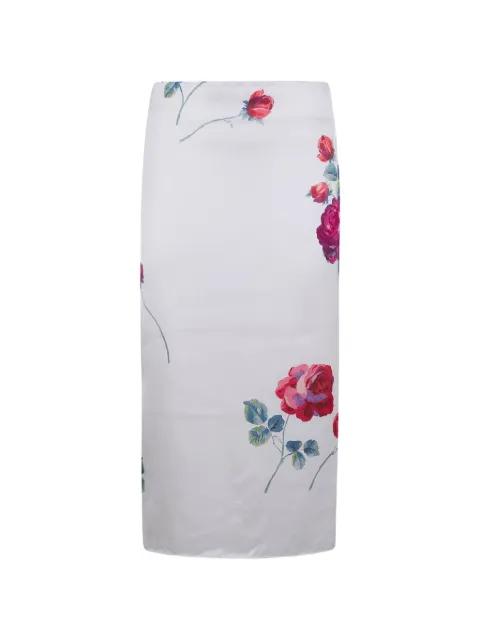floral-print midi skirt by NO.21