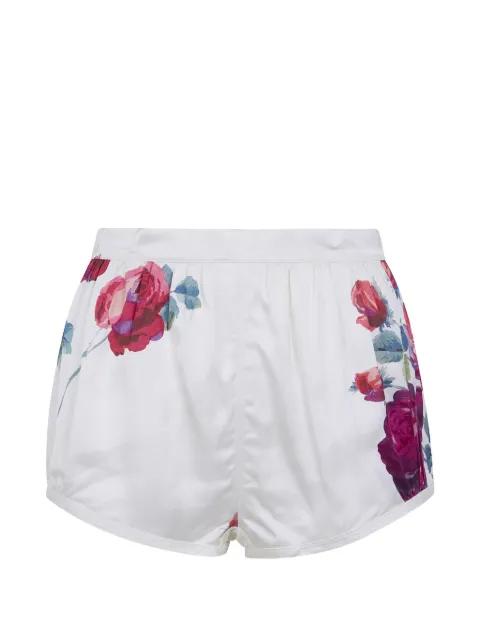 floral-print shorts by NO.21