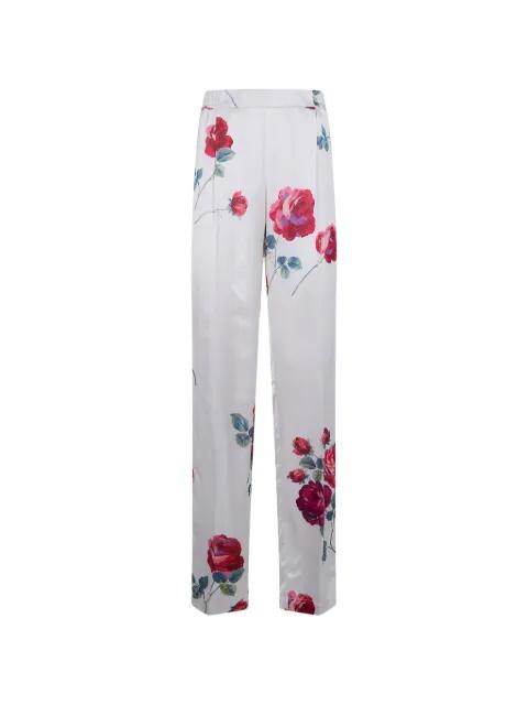 floral trousers by NO.21
