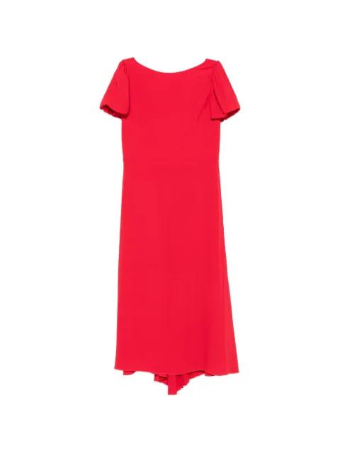 flutter-sleeve midi dress by NO.21