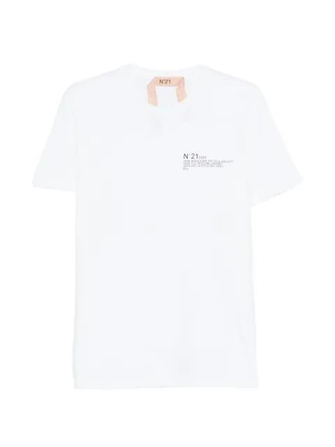 graphic T-shirt by NO.21