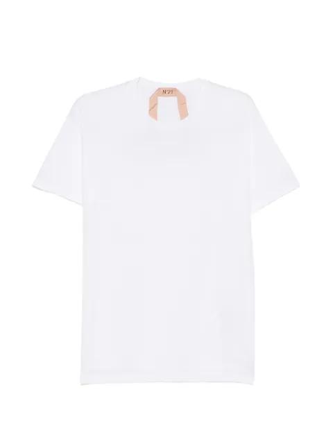 logo-detail T-shirt by NO.21