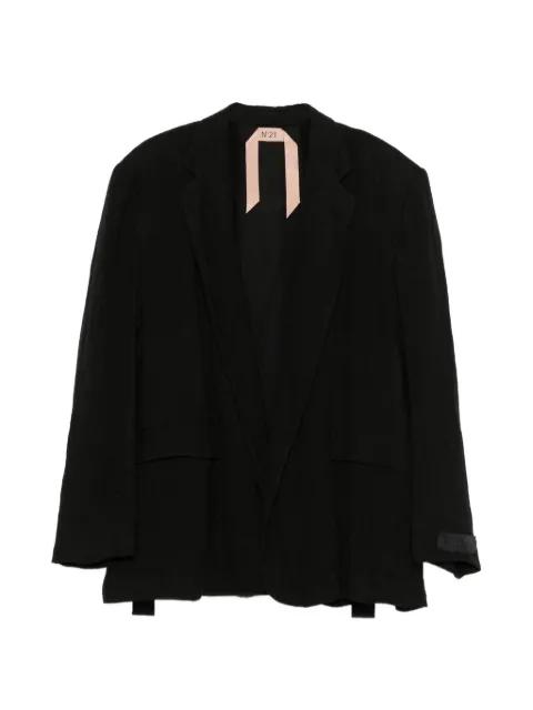 notched lapel blazer by NO.21