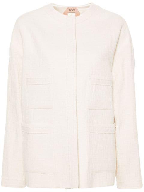 open-front jacket by NO.21