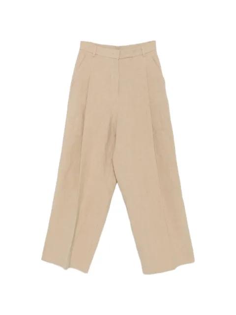 pleated wide-leg trousers by NO.21
