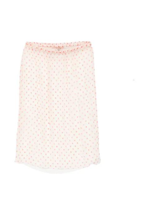 polka dot midi skirt by NO.21