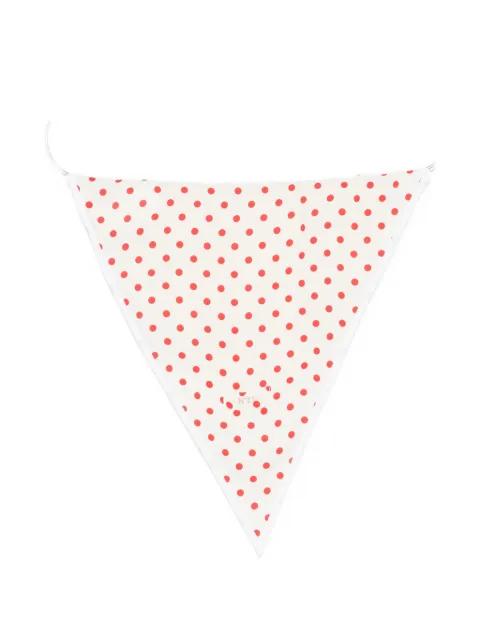 polka-dot scarf by NO.21