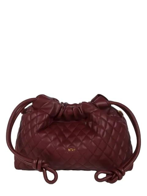 quilted drawstring-fastening shoulder bag by NO.21