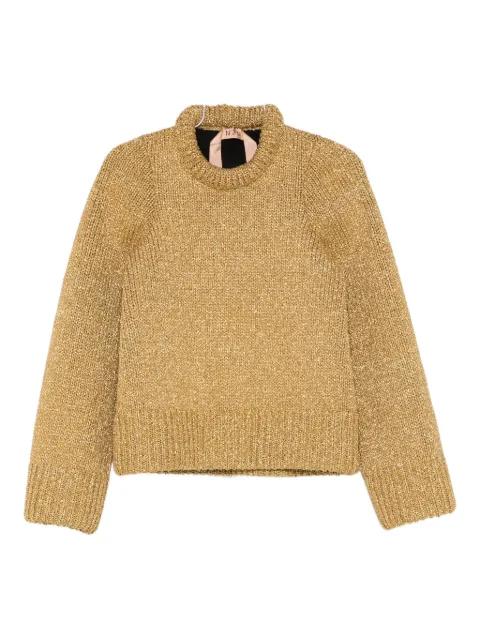 ribbed roundneck knitwear by NO.21