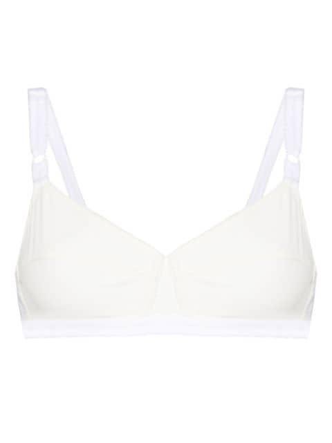 scalloped-edges bra by NO.21
