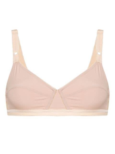 scalloped-edges bra by NO.21