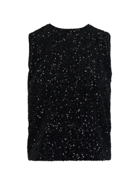 sequins sleeveless top by NO.21