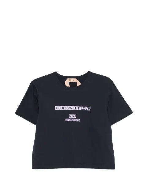short-sleeve T-shirt by NO.21