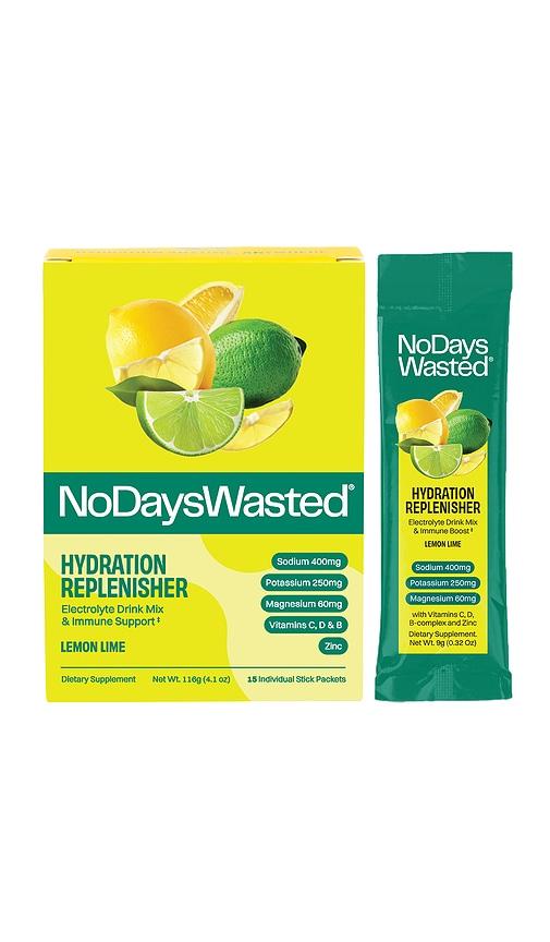 No Days Wasted Hydration Replenisher 15 Pack in Lemon Lime by NO DAYS WASTED