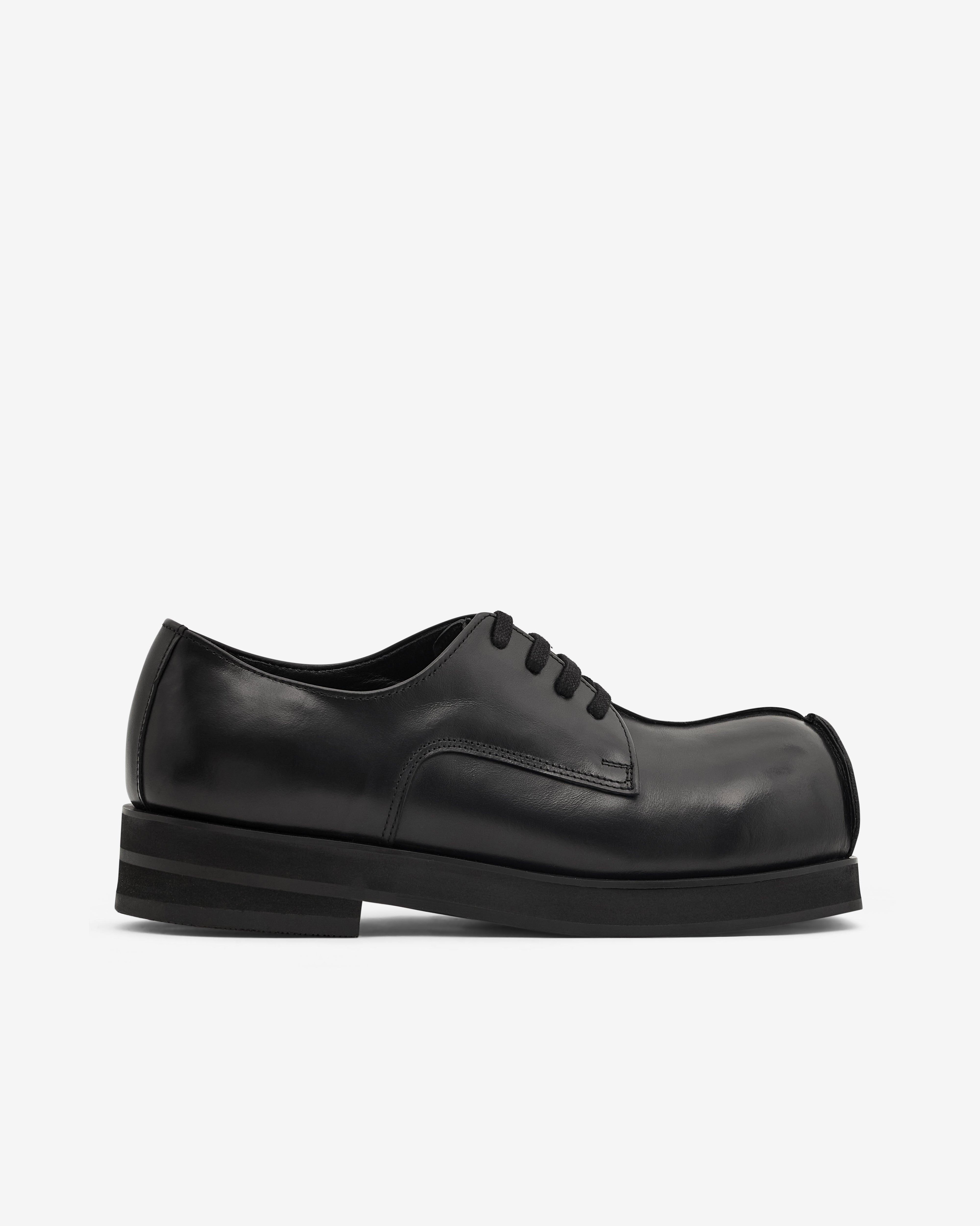 No Idea - Men’s Big Foot Square Cork Derby - (Black) by NO IDEA