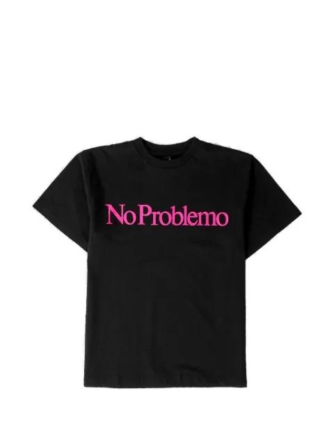 logo-print T-shirt by NO PROBLEMO