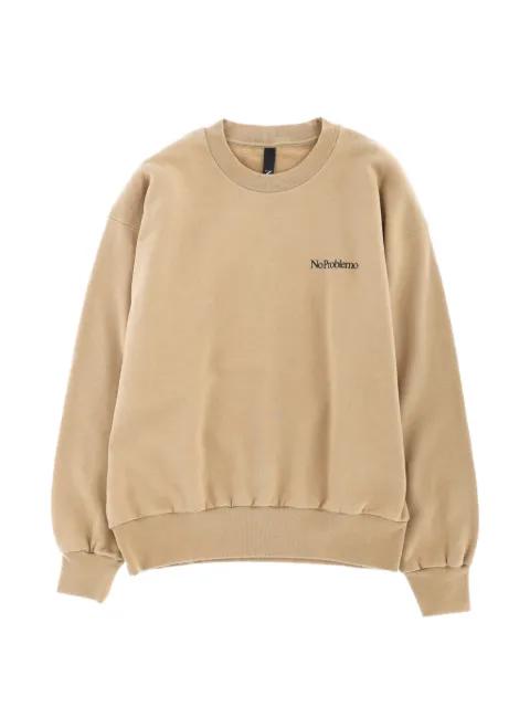 logo sweatshirt by NO PROBLEMO