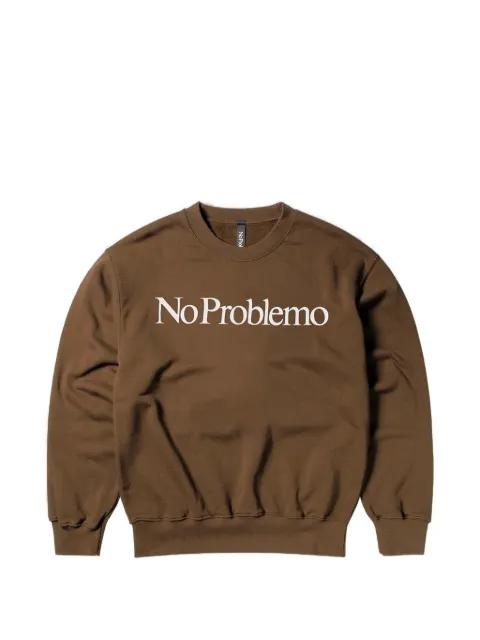 ribbed crew-neck sweater by NO PROBLEMO
