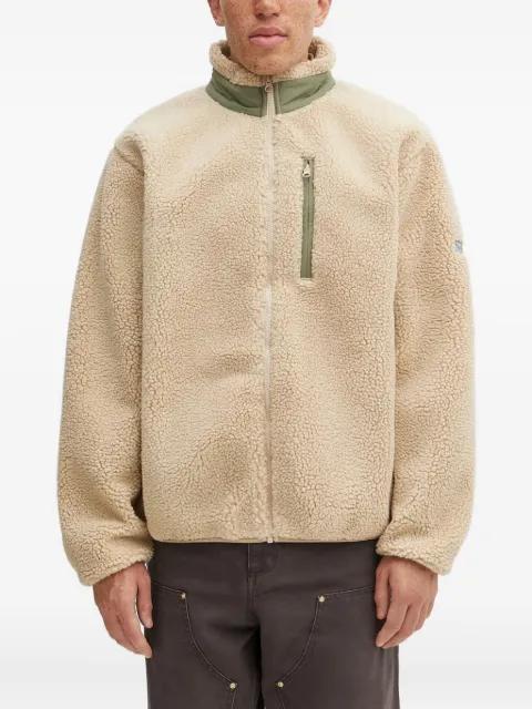 zipped fleece jacket by NO PROBLEMO