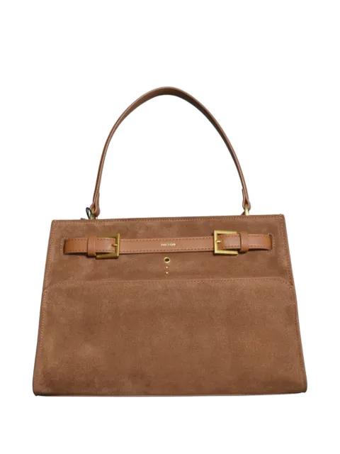 medium Valegro suede tote bag by NO:RAE