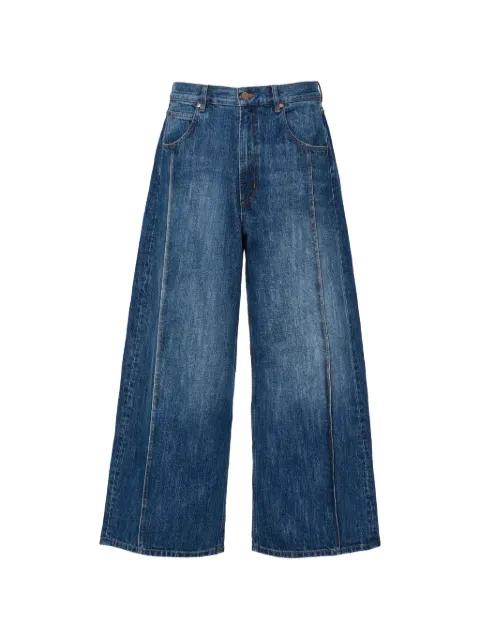 Nari seam-detail jeans by NO44