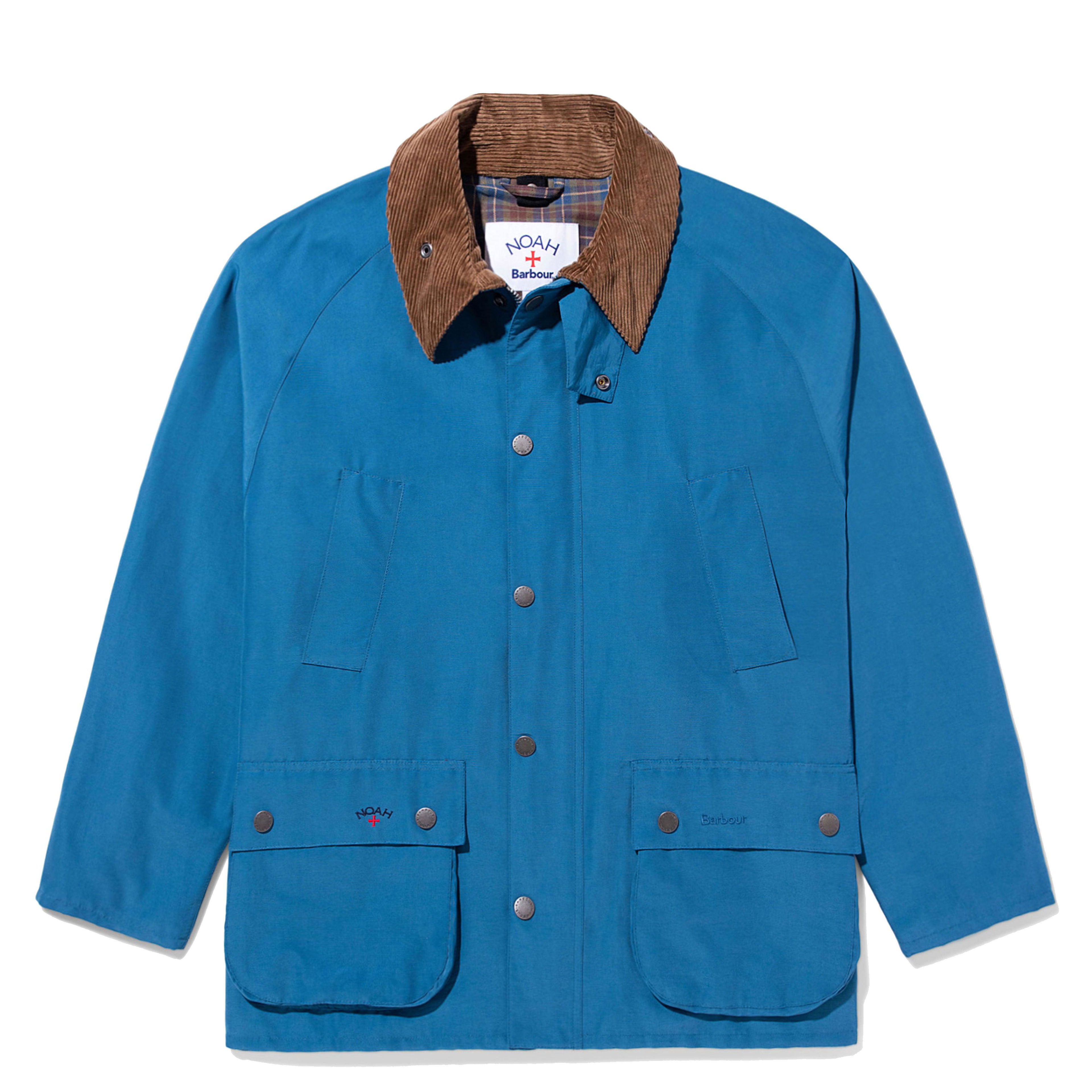 Noah x Barbour 60/40 Bedale Jacket (Light Blue) by NOAH