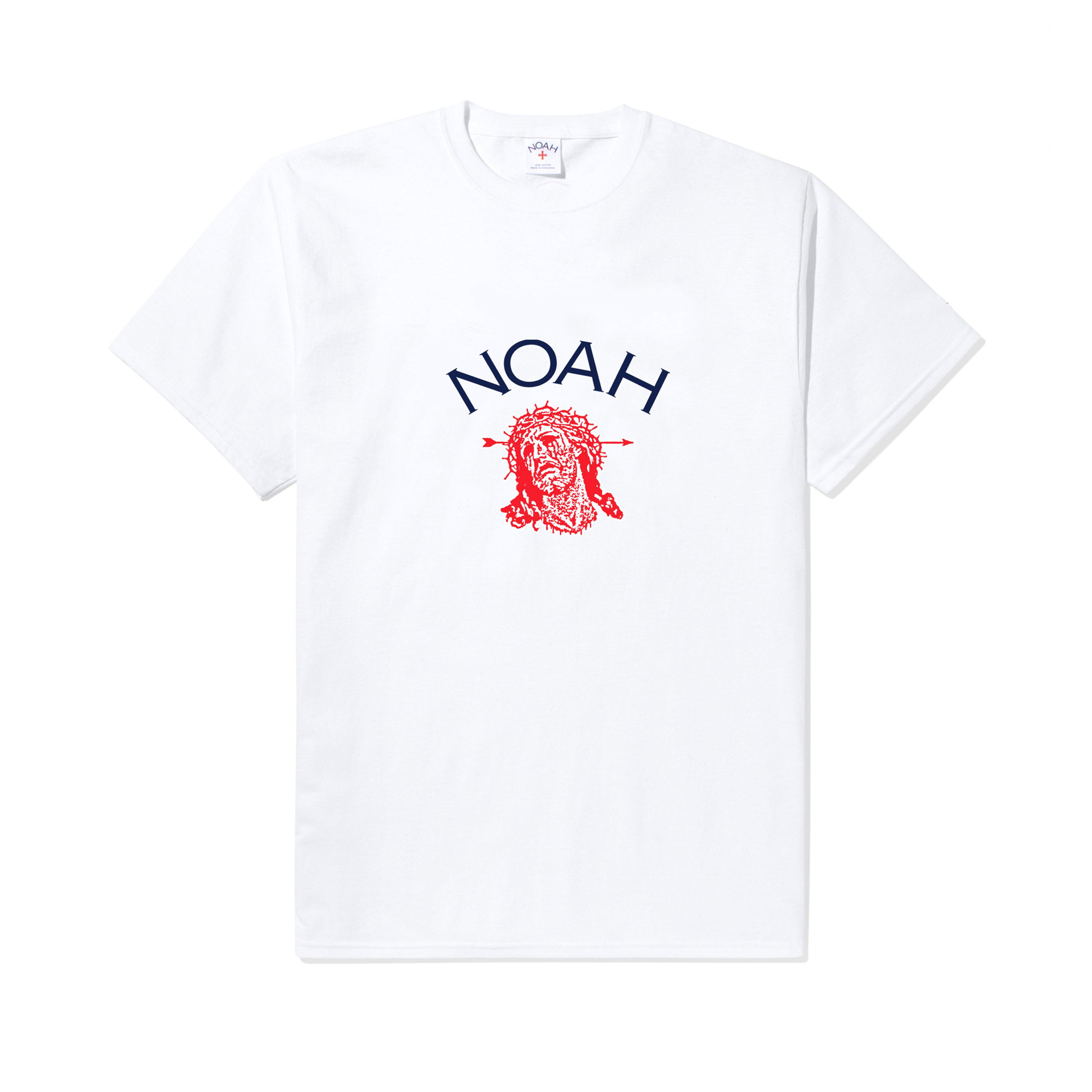 Noah x Jesus Piece Logo Tee (White) by NOAH