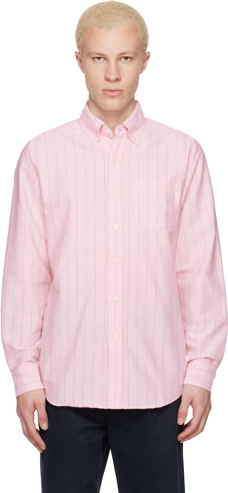 Pink Lightweight Oxford Shirt by NOAH