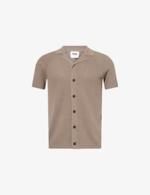 Emilio Open-Weave Knitted Shirt by NOBL