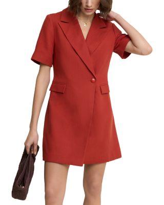 Asymmetric Tailored Mini Dress by NOBODY'S CHILD