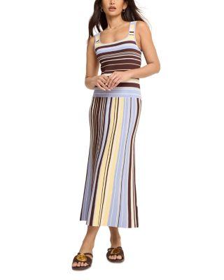 Multi Stripe Knit Dress by NOBODY'S CHILD