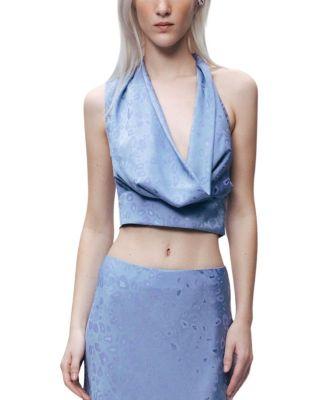Accessory-Detail Off-Shoulder Bustier Top by NOCTURNE