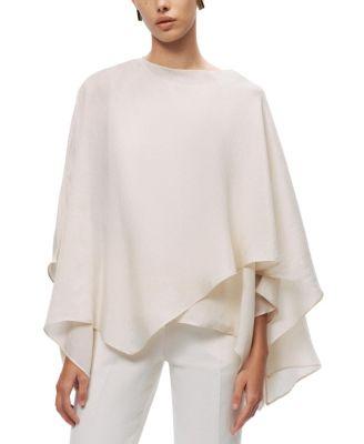 Fluid Cape Blouse by NOCTURNE