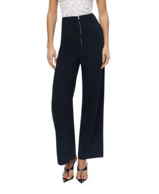 High-Waist Wide-Leg Pants by NOCTURNE