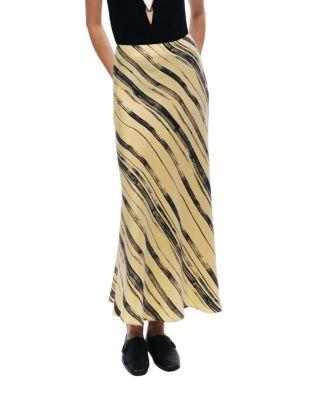 Printed Midi Skirt by NOCTURNE