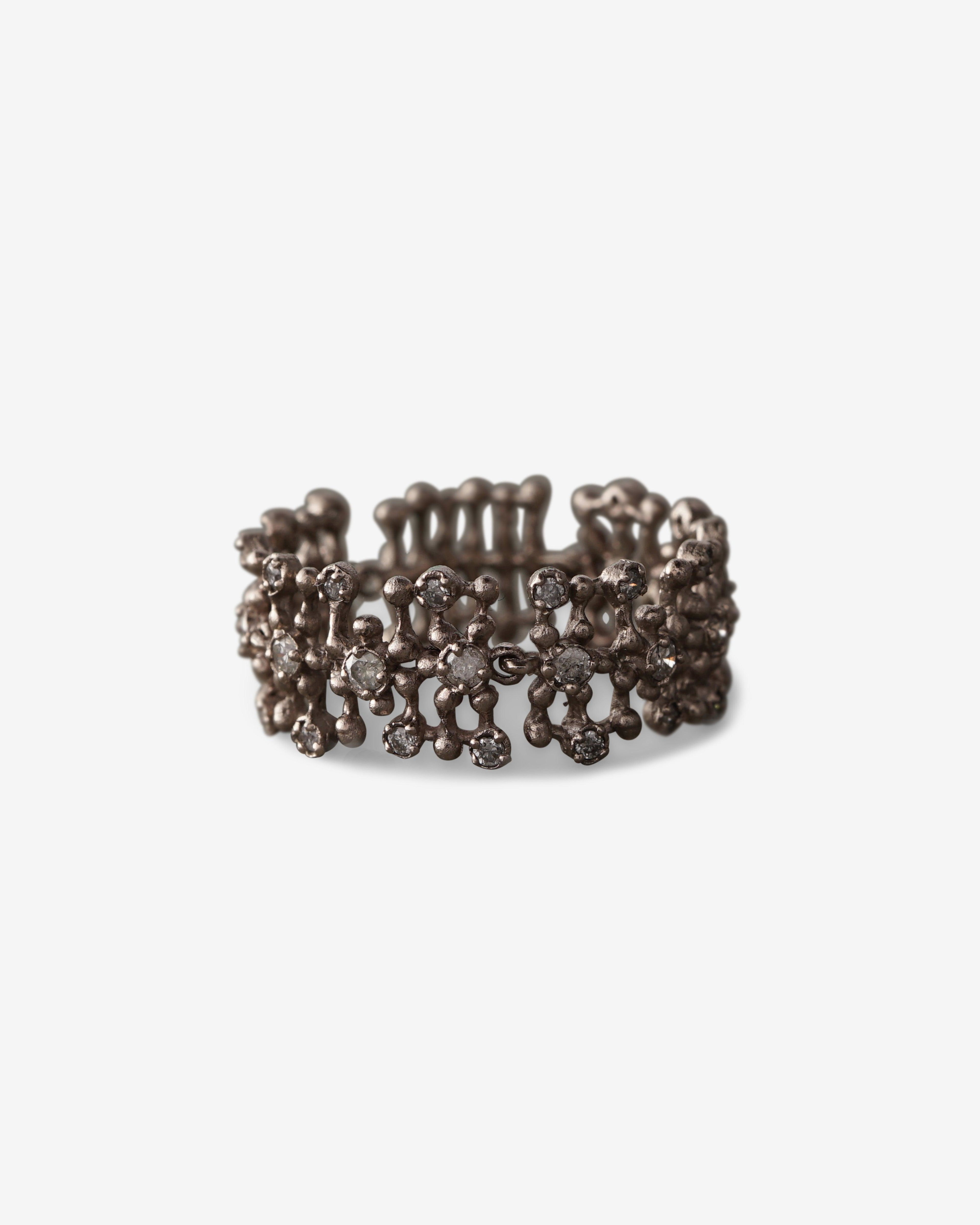 Noguchi Bijoux - Brown Diamond Ring - (Yellow Gold) by NOGUCHI BIJOUX
