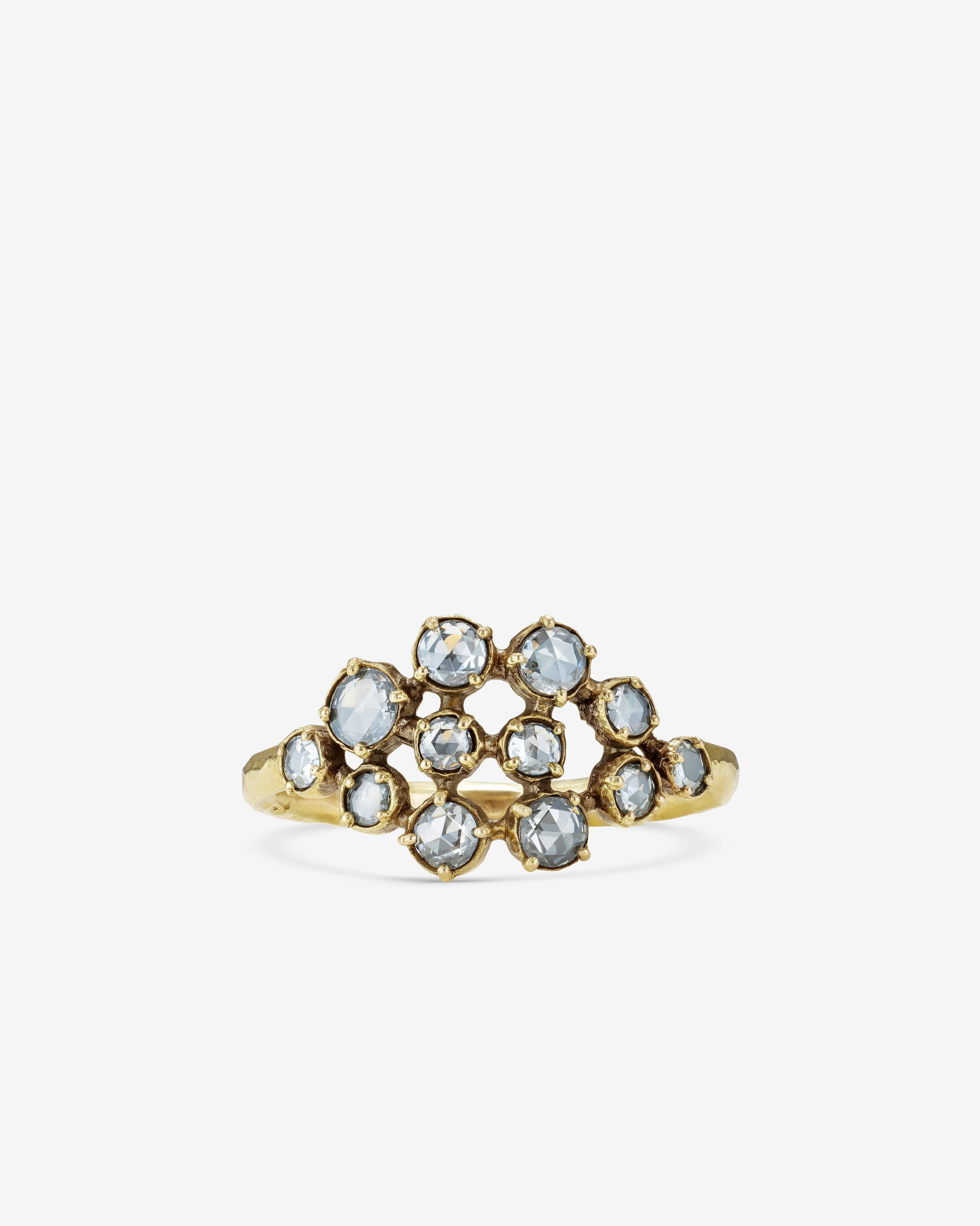 Noguchi Bijoux - Rose Cut Diamond Ring - (Yellow Gold) by NOGUCHI BIJOUX