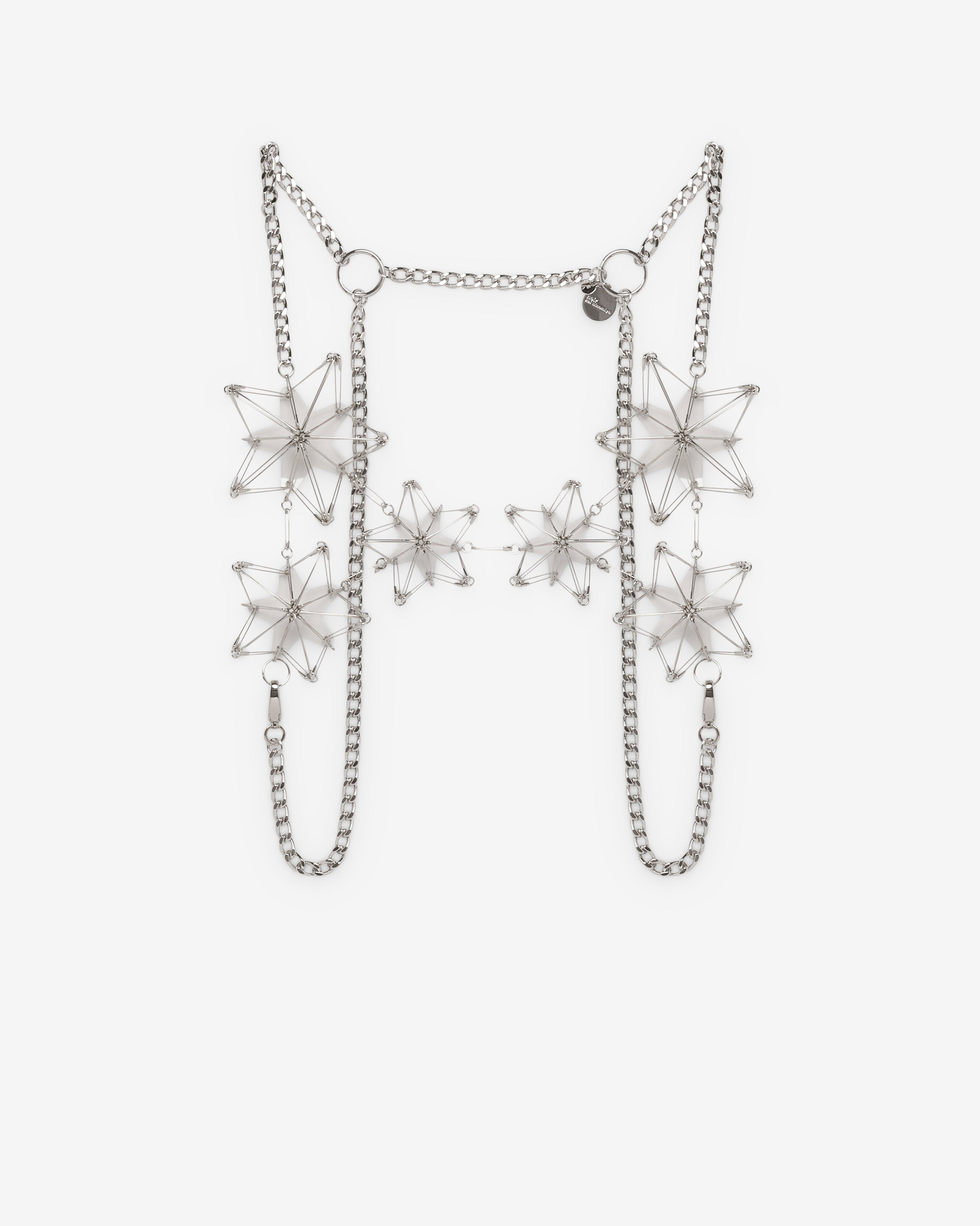 Noir Kei Ninomiya - Women's Chain Harness - (Silver) by NOIR KEI NINOMIYA