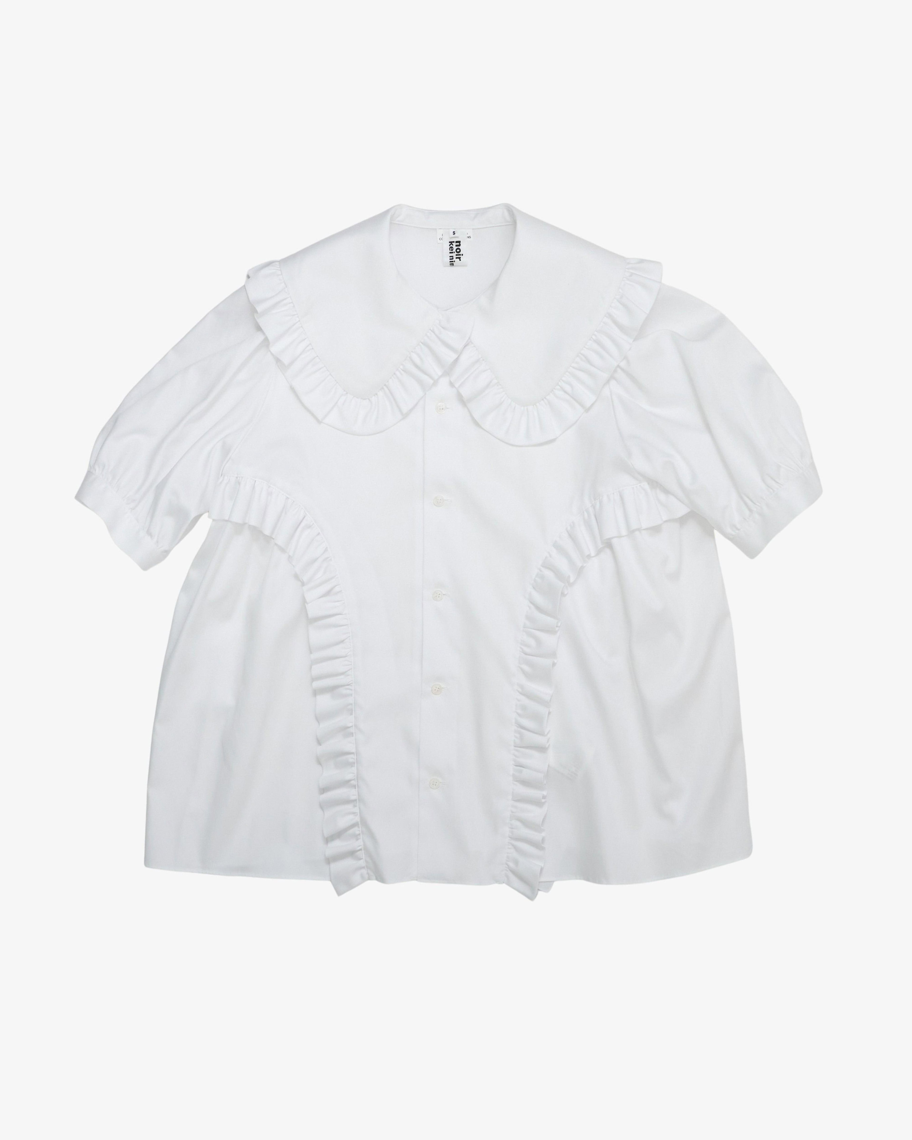 Noir Kei Ninomiya - Women's Cotton Broad - (White) by NOIR KEI NINOMIYA