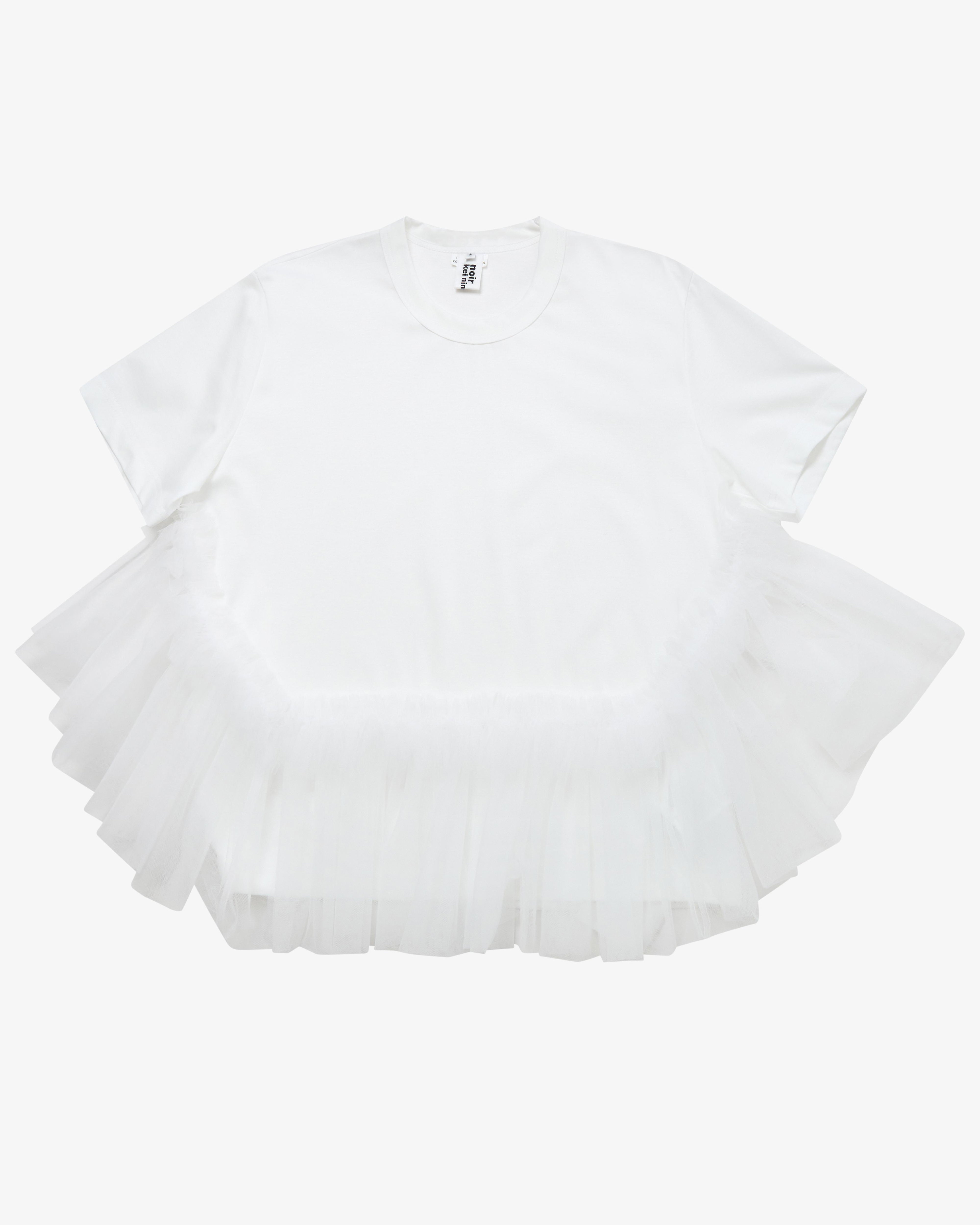 Noir Kei Ninomiya - Women's Cotton Ponte - (White) by NOIR KEI NINOMIYA