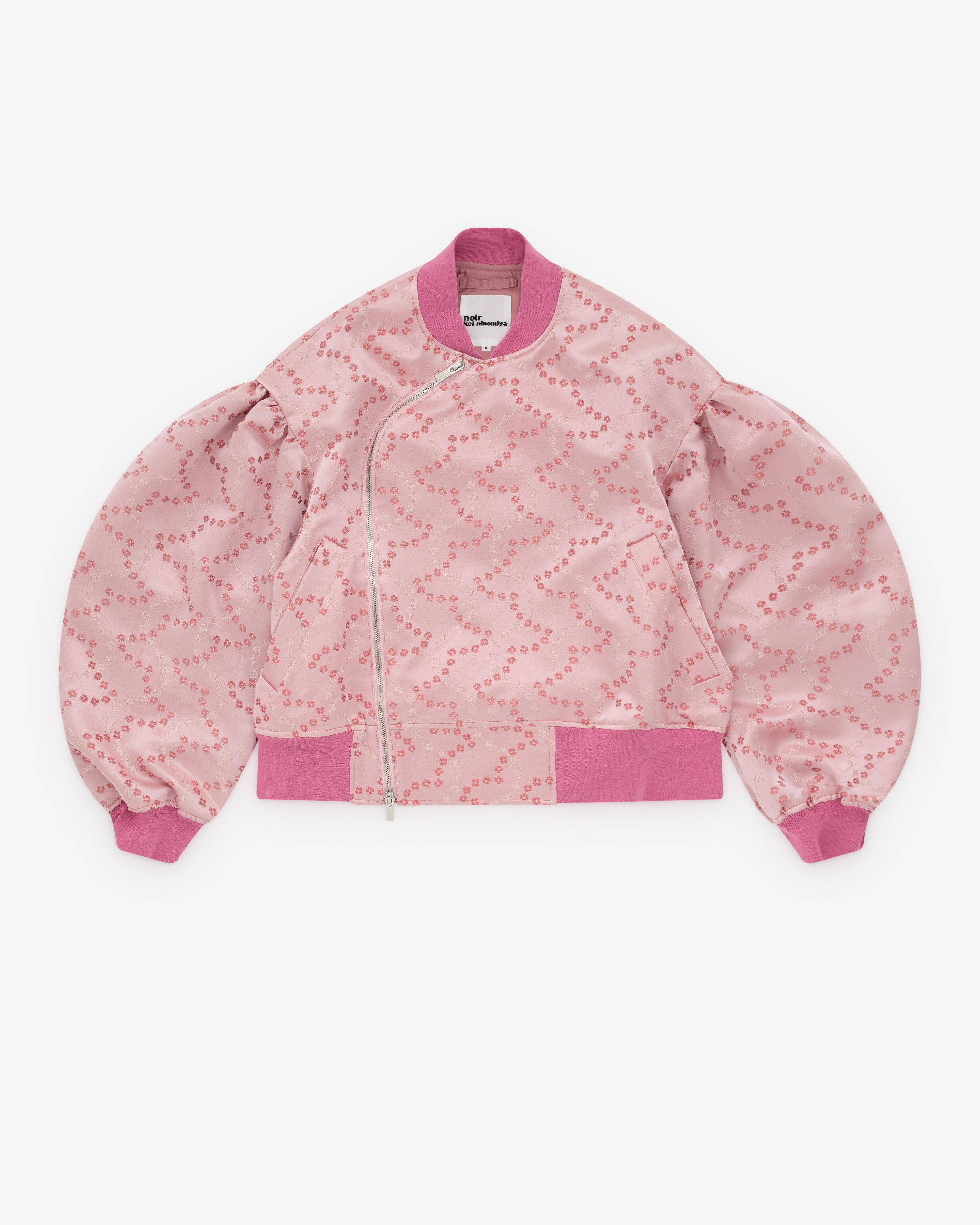 Noir Kei Ninomiya - Women’s Floral Bomber Jacket - (Pink) by NOIR KEI NINOMIYA