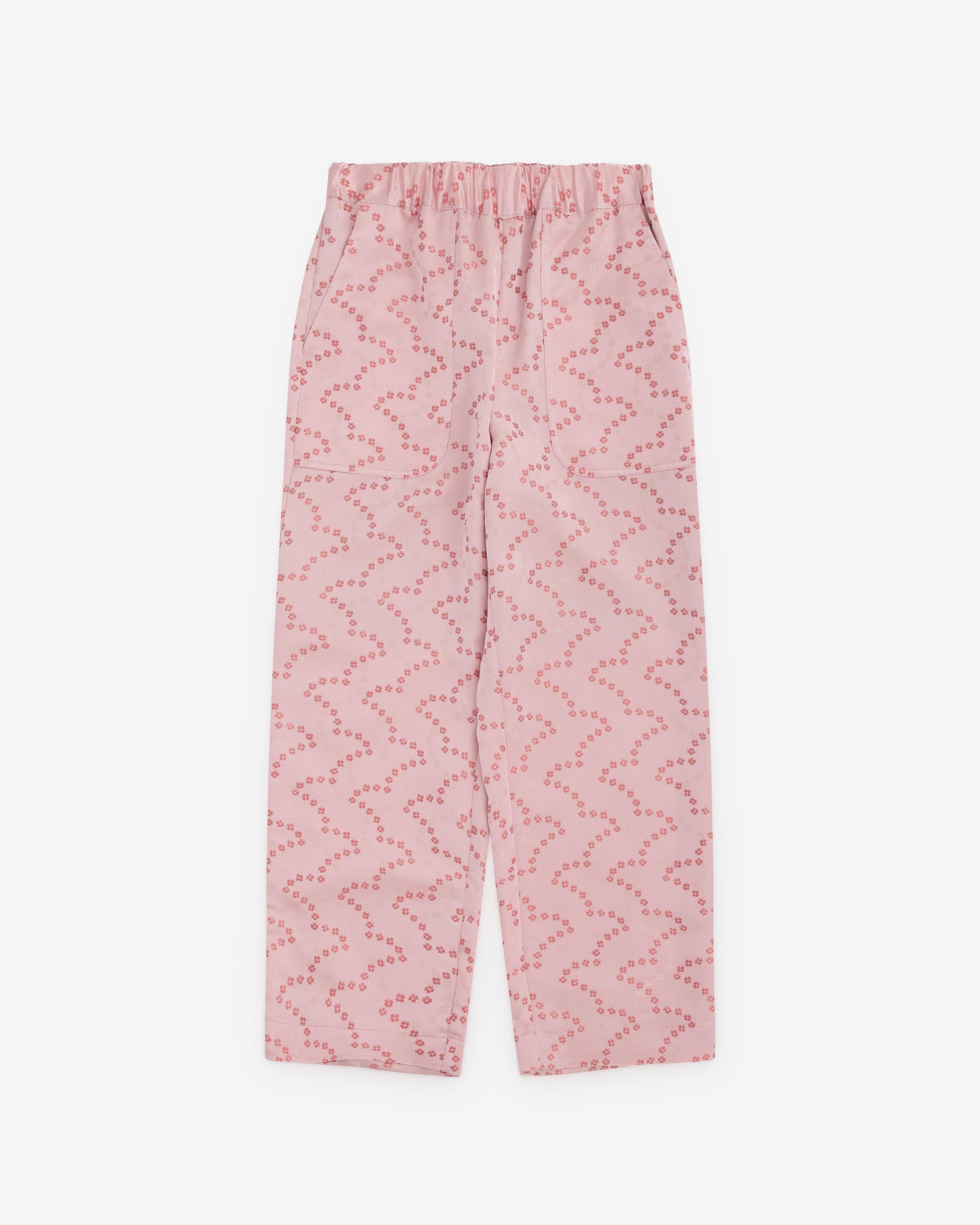 Noir Kei Ninomiya - Women’s Floral Trousers - (Pink) by NOIR KEI NINOMIYA