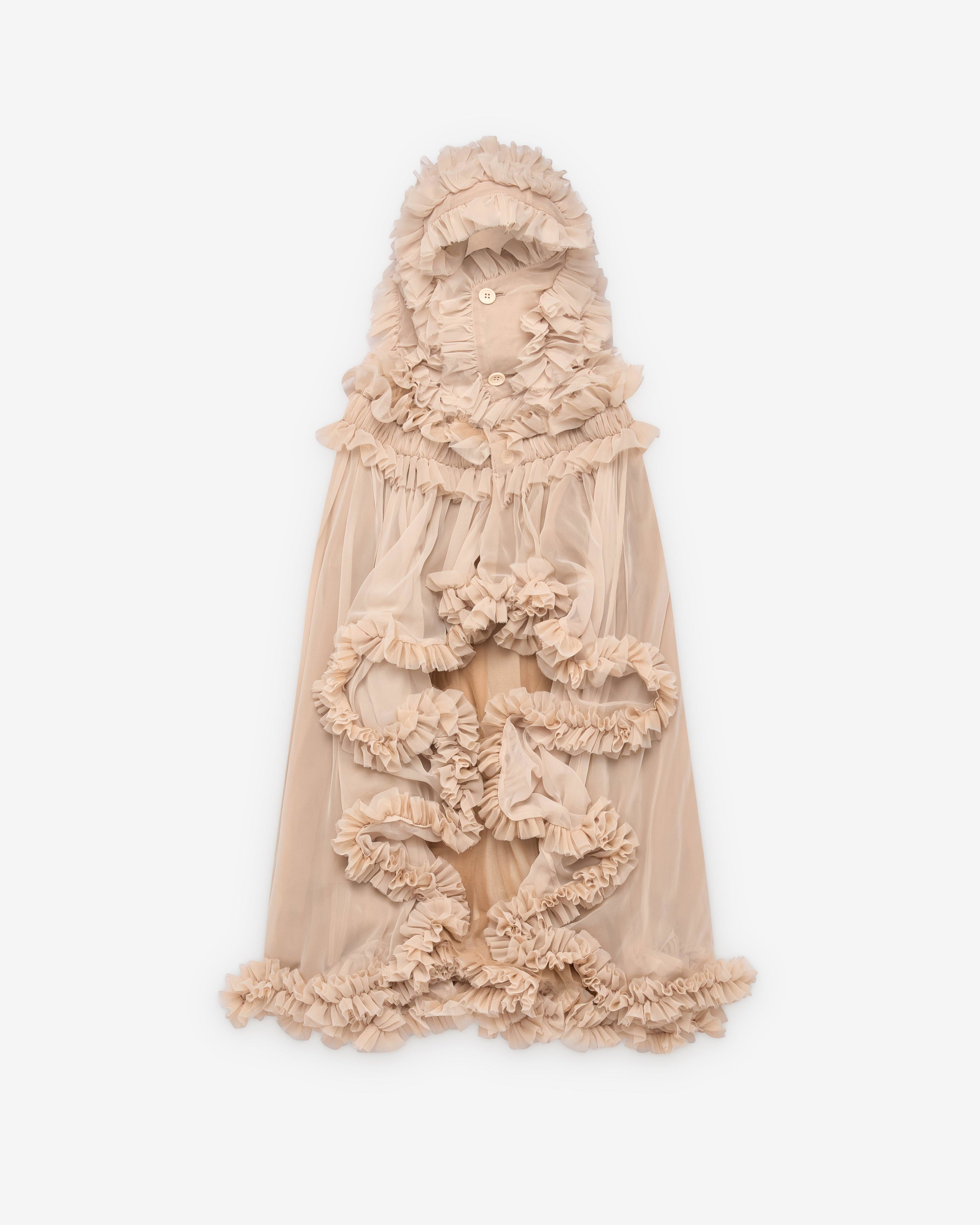 Noir Kei Ninomiya - Women's Georgette Jacket - (Beige) by NOIR KEI NINOMIYA