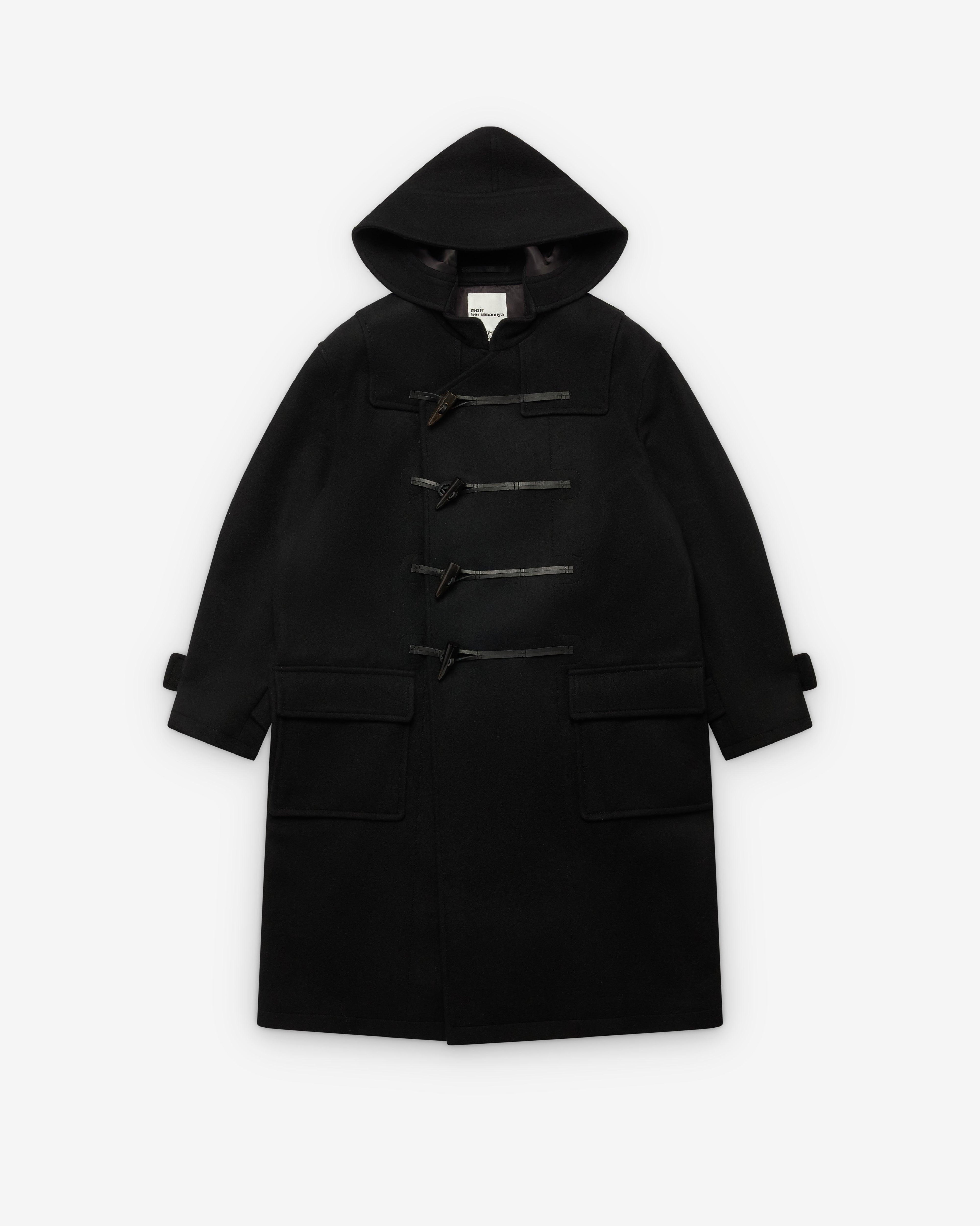 Noir Kei Ninomiya - Women's Kichu Wool Duffle Coat - (Black) by NOIR KEI NINOMIYA